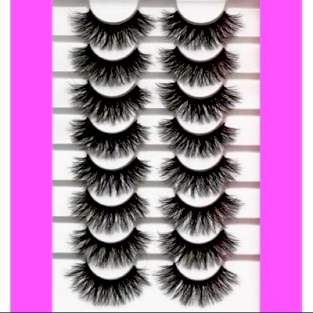 8 pairs Volume Eyelashes